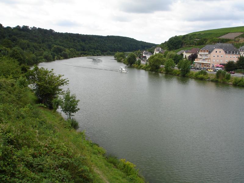 El riu Mosel ( la Moselle pels luxemburguesos i fracesos)