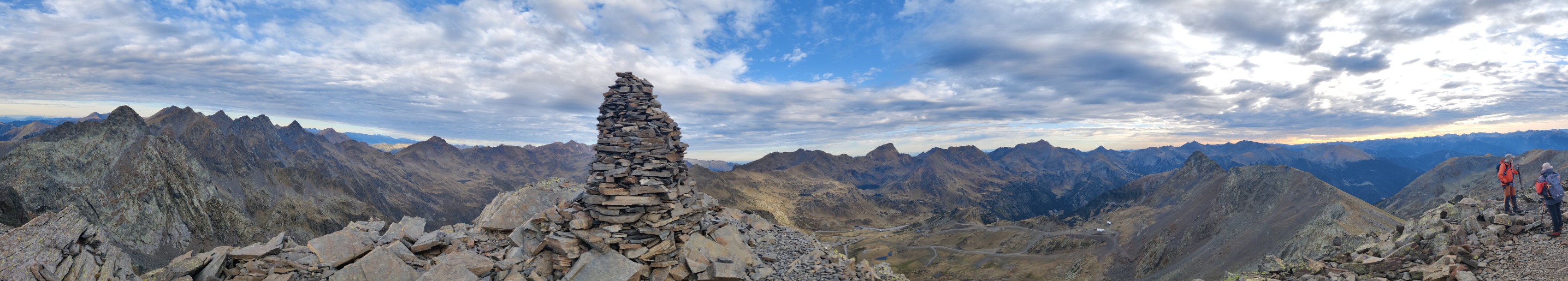 Vistas desde la cima del Pic de Cataperdís (2804 m)