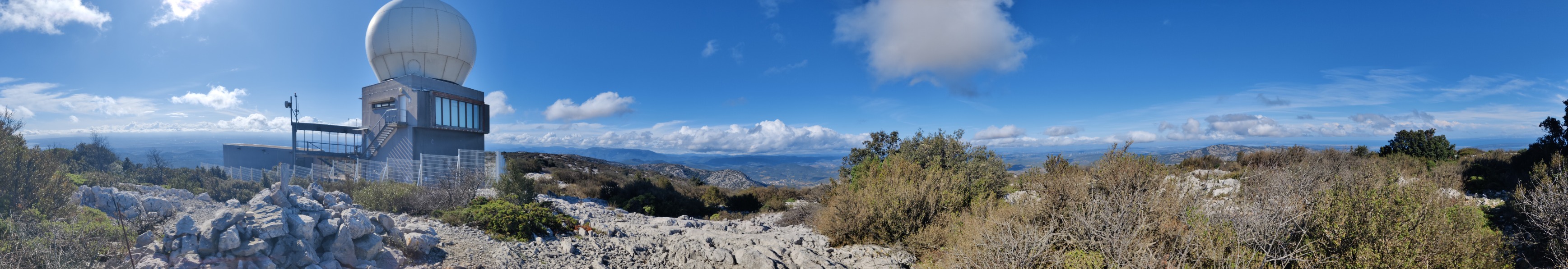 Vistas desde la cima del Montolier de Perellós (707 m)